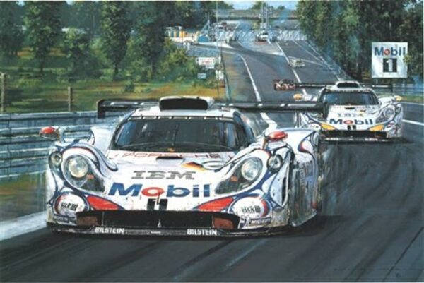 Le Mans 1998 - 7 Autographs