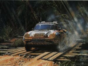 Paris Dakar Autographed by Rene Metge