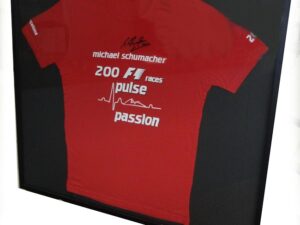 Michael Schumacher Autographed Pulse and Passion Shirt