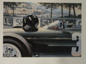 Graham Hill BRM P2616 at Monaco Signed by Bette Hill