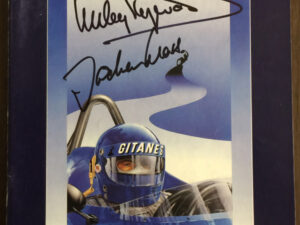 1983 Belgium GP Program Signed by Haywood & Mass