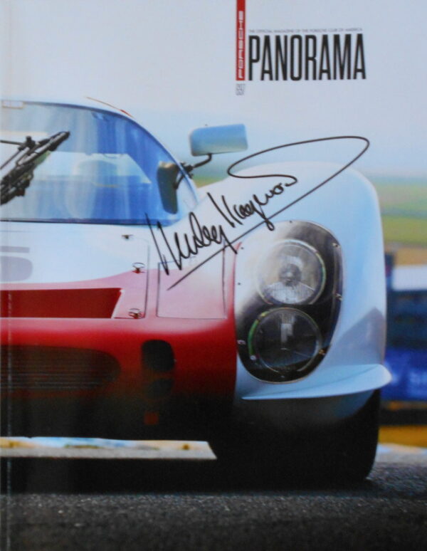 Porsche Panorama April 2015 Signed by Haywood