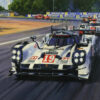 Porsche Print Le Mans 2015 Record Win