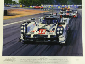 Poster of LeMans 2015 Record Win for Porsche