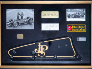 Ayrton Senna Framed Collage