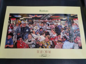 Poster Car Racing Siebkens The Last Open Bar - Roger Warrick