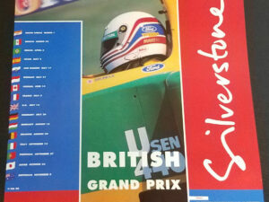 1992 Silverstone Poster