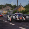 Hybrids on Mulsanne LeMans Nicholas Watts Print