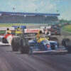 Mansell British Victory by Alan Fearnley