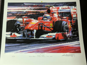 Alonso's Ferrari - Nicholas Watts