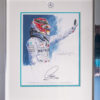 Lewis Hamilton 2019 Autographed Framed Painting - Nicholas Watts