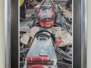 Gilles Villeneuve 126 Framed