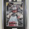 Gilles Villeneuve Painting Framed - Nicholas Watts