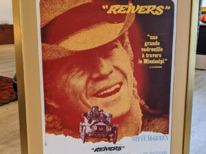 Steve McQueen Reivers - Framed Poster