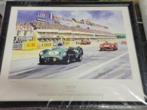 Framed Shelby Revs It Up- Simon Ward