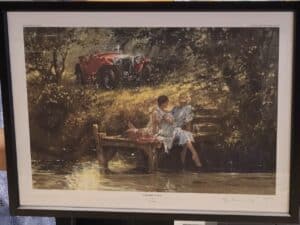 A Secret Place Framed Print by Alan Fearnley