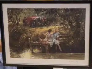 A Secret Place Framed Print by Alan Fearnley