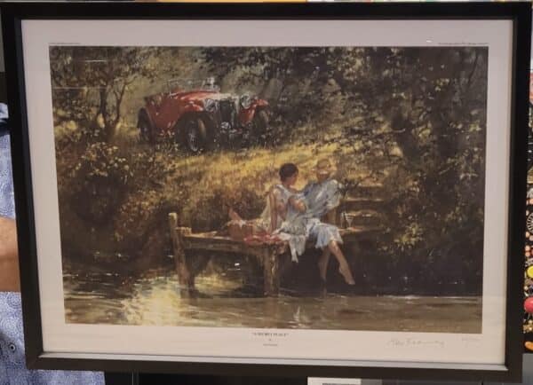 A Secret Place Framed Print by Alan Fearnley